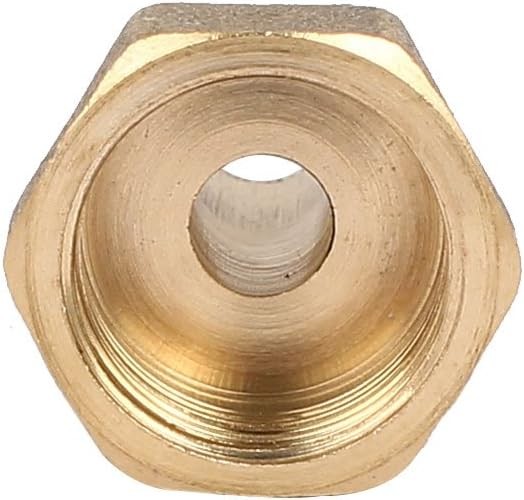 BSP Female Thread Brass Hose Barb Coupler Connector Fitting 8mm 3 8 Set 2 Unbranded