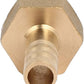 BSP Female Thread Brass Hose Barb Coupler Connector Fitting 8mm 3 8 Set 2 Unbranded