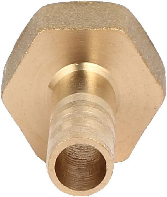 BSP Female Thread Brass Hose Barb Coupler Connector Fitting 8mm 3 8 Set 2 Unbranded