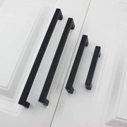 Kitchen Cupboard Handles 128mm Black Cabinet Drawer Pulls Steel 2 Pack Unbranded