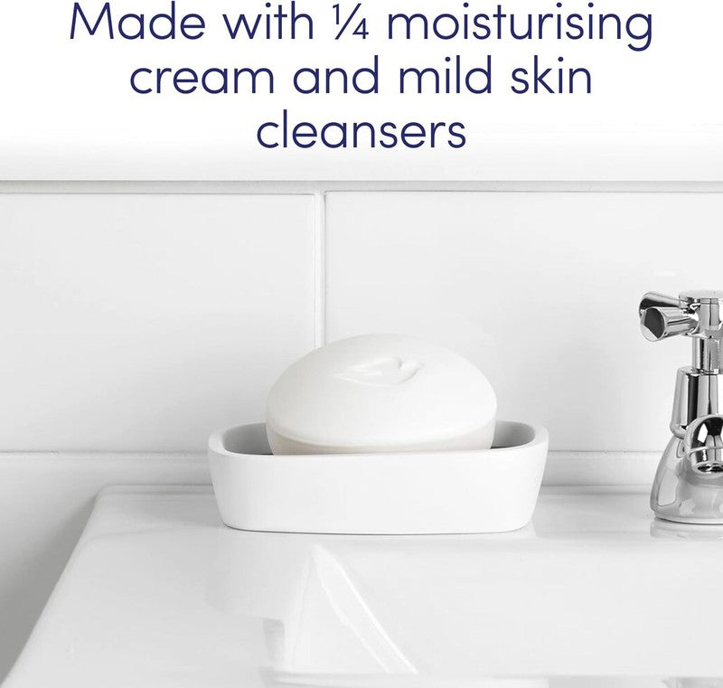 Dove Beauty Bar Soap Moisturising Cream 6x90g Skin Care