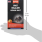 Rat Killer Grain Bait 3x50g Sachets Strong Rodent Mice Poison Indoor Outdoor Use Rentokil