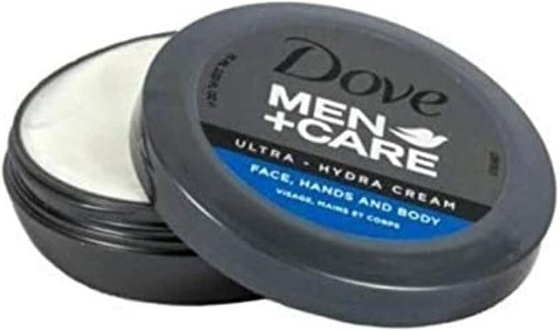 Dove Mens Care Ultra Hydra Cream Moisturising Face Hands Body 75ml