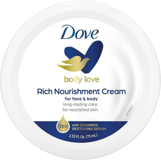 Dove Intensive Nourishing Cream Face Body 75ml