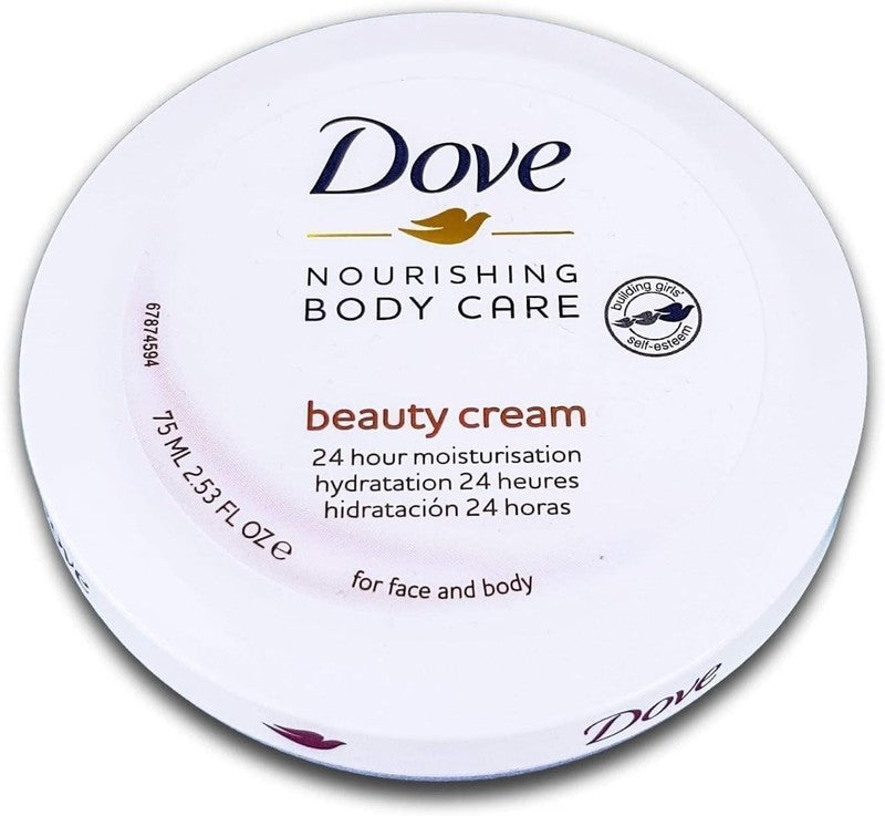 Dove Body Care Nourishing Beauty Cream Face Hands Body 75ml