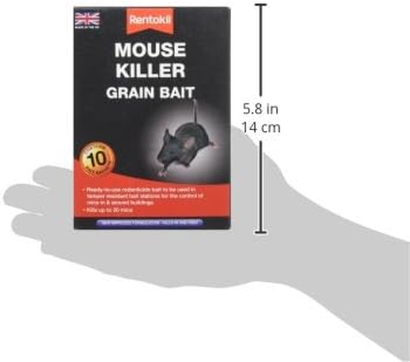 Mouse Killer Grain Bait Strong Rodent Poison Indoor Outdoor Pest Control