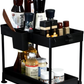 2-Tier under Sink Organizer Cabinet Storage Rack Bottom Sliding Pull Out Drawer Does not apply