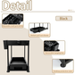 2-Tier under Sink Organizer Cabinet Storage Rack Bottom Sliding Pull Out Drawer Does not apply