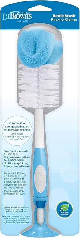 Baby Bottle Brush Dr Browns Teat Cleaner Blue