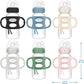 Dr Browns Wide Neck Sippy Bottle Silicone Handles Soft Spout 9oz BPA Free