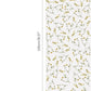 Window Privacy Film Dried Meadow Flowers Frosted Decorative Glass Covering Unbranded