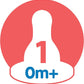 Dr Browns Options Narrow Mouth Teat Newborn Transparent +0 M Dr. Brown?s