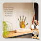 Tiny Love Handprint Kit Personalised Baby Keepsake Wooden Frame Newborn Tiny Love