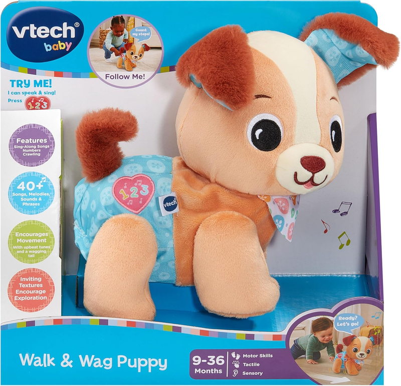 VTech Baby Puppy Walker Musical Interactive Learning Toy 9 12 18 Months VTech
