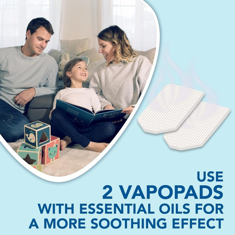 Vicks Warm Mist Humidifier 38 Litre Bedroom Sleep Easy Breathing 37m2 Vicks