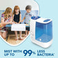Vicks Warm Mist Humidifier 38 Litre Bedroom Sleep Easy Breathing 37m2 Vicks