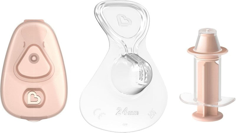 Munchkin Nipple Shield 24mm Breastfeeding Milk Flow Visibility Munchkin