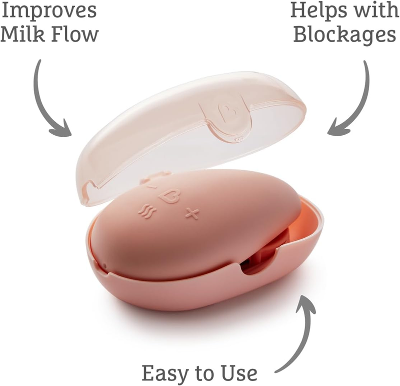 Munchkin Lactation Massager Warm Touch Breast Relief 3 Vibration Levels Does not apply