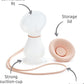 Munchkin Silicone Breast Pump Manual 120ml Ergonomic Breastfeeding Munchkin