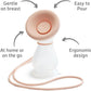 Munchkin Silicone Breast Pump Manual 120ml Ergonomic Breastfeeding Munchkin