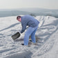 Snow Shovel Telescopic Collapsible Lightweight Car Travel Home Garden 75cm-92cm Unbranded