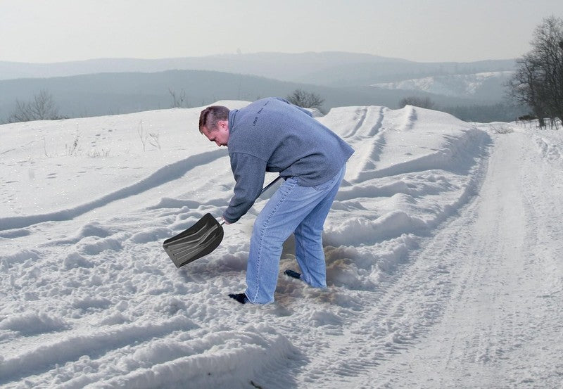Snow Shovel Telescopic Collapsible Lightweight Car Travel Home Garden 75cm-92cm Unbranded