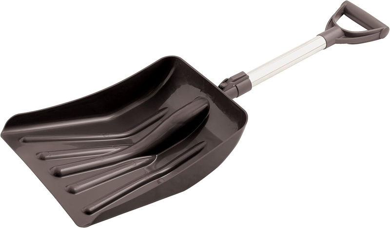 Snow Shovel Telescopic Collapsible Lightweight Car Travel Home Garden 75cm-92cm Unbranded