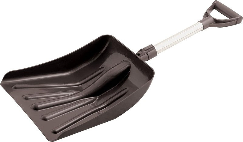 Snow Shovel Telescopic Collapsible Lightweight Car Travel Home Garden 75cm-92cm Unbranded