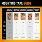 Gorilla Heavy Duty Mounting Tape Black 1.5m Strong Double Sided Adhesive Gorilla