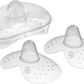 MAM Nipple Shield Medium Silicone Breastfeeding 2 Pack Sterilisable Case MAM