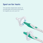 MAM Bottle Brush Teat Cleaner Non Scratch Baby Feeding Accessory MAM