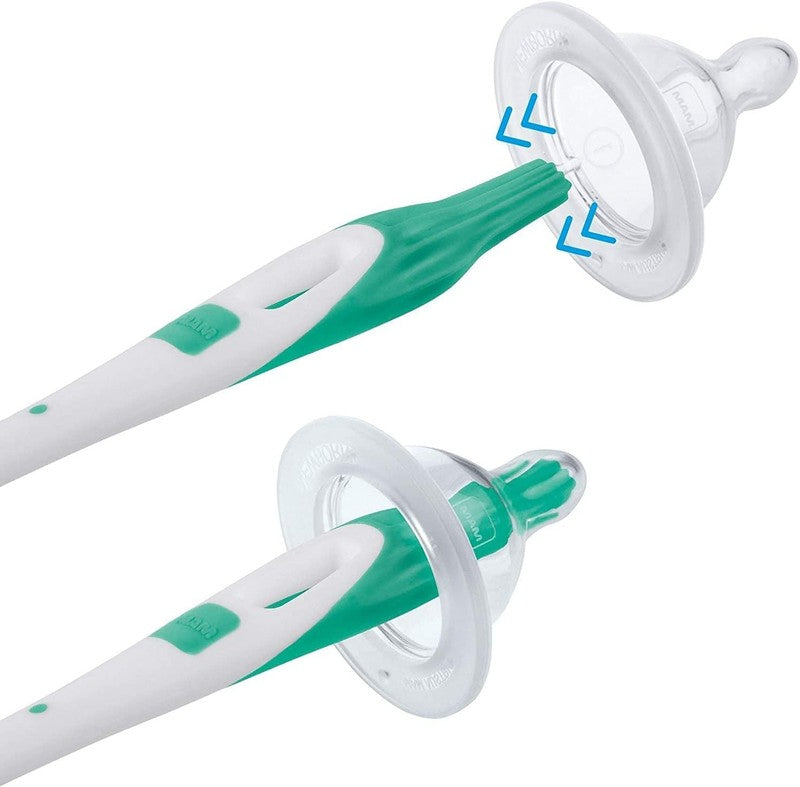 MAM Bottle Brush Teat Cleaner Non Scratch Baby Feeding Accessory