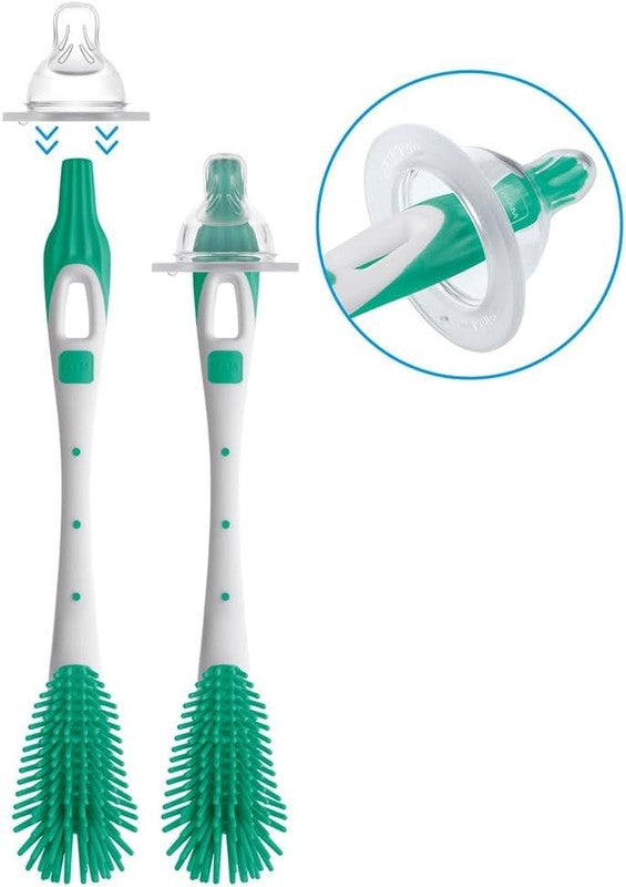 MAM Bottle Brush Teat Cleaner Non Scratch Baby Feeding Accessory