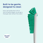 MAM Bottle Brush Teat Cleaner Non Scratch Baby Feeding Accessory MAM