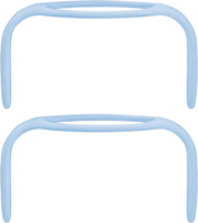 MAM Baby Bottle Handles Blue 2 Pack Compatible Wide Bottles Training MAM