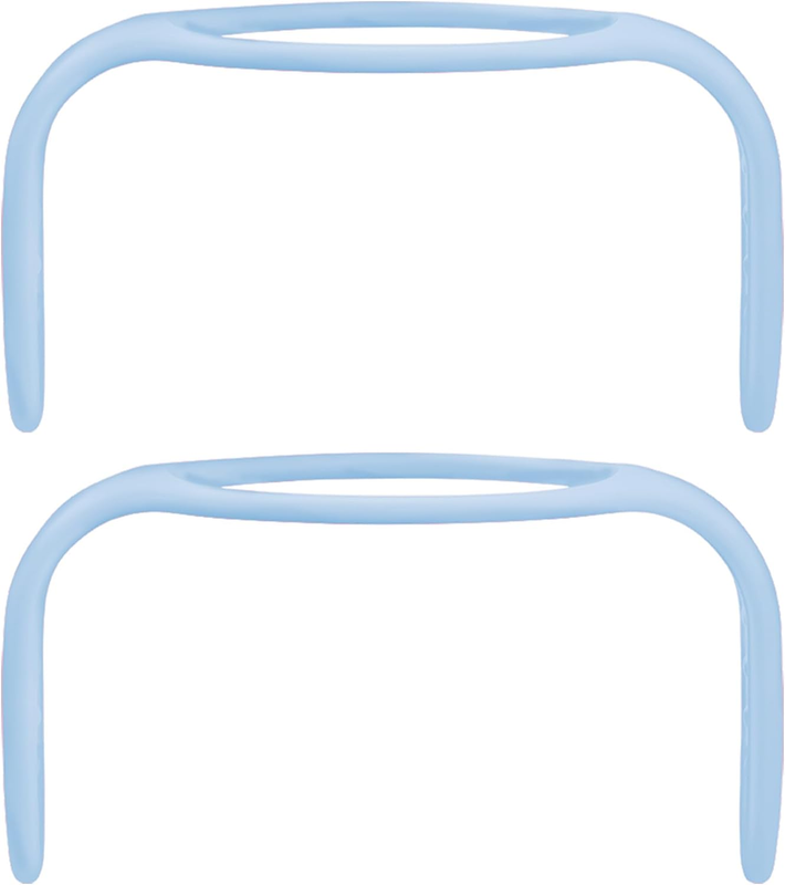 MAM Baby Bottle Handles Blue 2 Pack Compatible Wide Bottles Training MAM