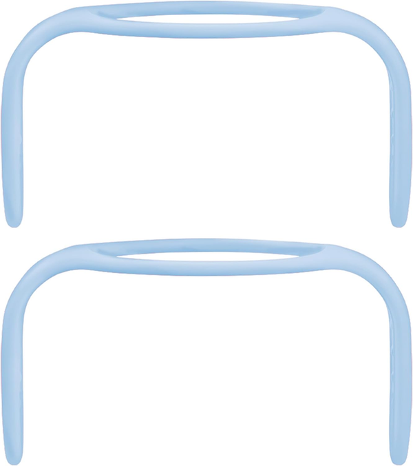 MAM Baby Bottle Handles Blue 2 Pack Compatible Wide Bottles Training MAM