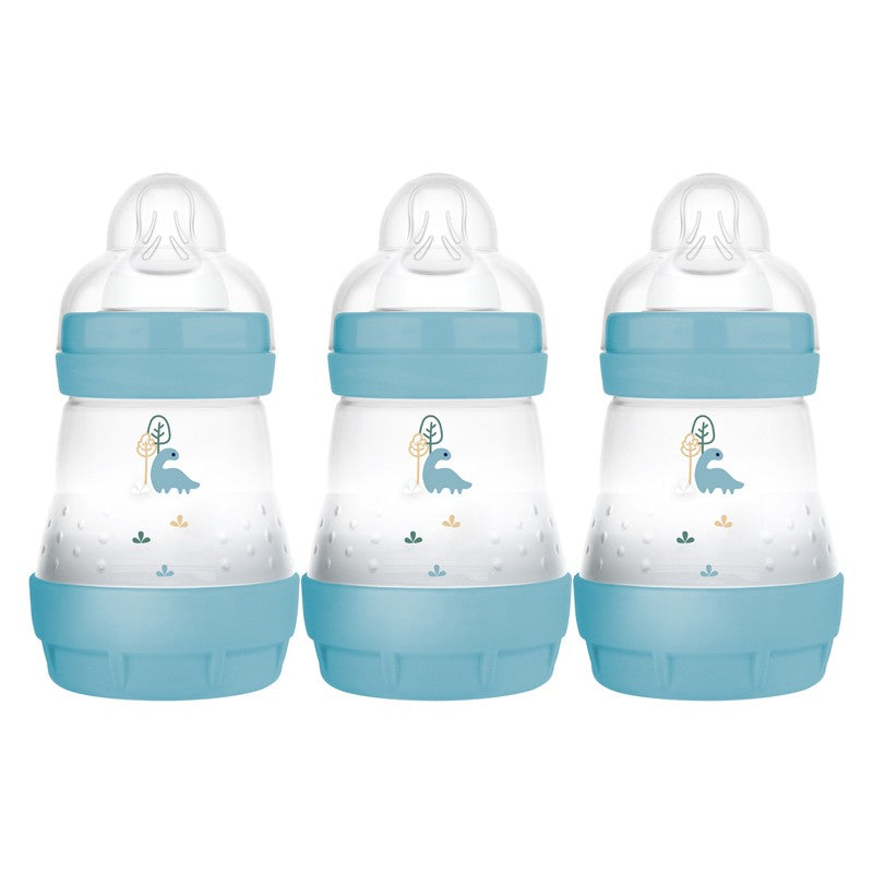 MAM Anti Colic Baby Bottles 160ml 3 Pack Slow Flow Newborn MAM