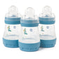 MAM Anti Colic Baby Bottles 160ml 3 Pack Slow Flow Newborn MAM