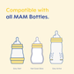 MAM Bottle Teats Fast Flow Size 3 2 Pack 4 Months Plus MAM