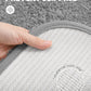 Non Slip Bath Mat Bathroom Rugs Water Absorbent Toilet Pedestal Mats 60 x 110 cm Delux Rugs