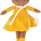 Kaloo Tendresse Naomie My First Fabric Doll 25cm Soft Baby Doll Yellow From Birt kaloo