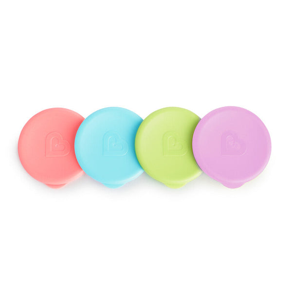 Munchkin Baby Miracle Drinking Cup Lids Fit All Miracle Cup Styles Pack of 4 Munchkin