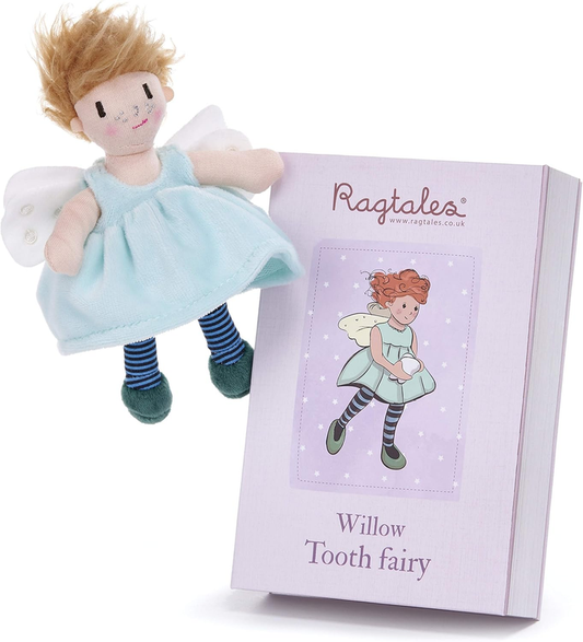 Tooth Fairy Soft Toy British Ragtales Willow Keepsake Box 19cm