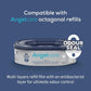 Angelcare Nappy Bin XL Classic Octo Refill 70 Nappies No Twist