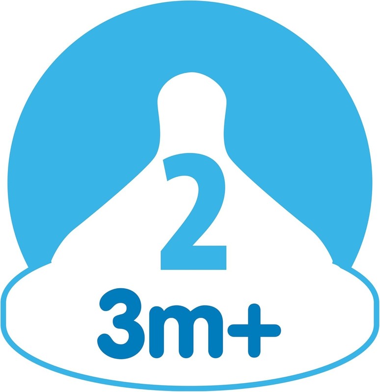 Dr Browns Natural Flow Level 2 Wide Neck Baby Bottle Teats 3m Plus 2 Pack Dr. Brown?s