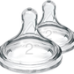 Dr Browns Natural Flow Level 2 Wide Neck Baby Bottle Teats 3m Plus 2 Pack Dr. Brown?s