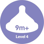 Dr Browns Options Baby Bottle Teats Level 4 Wide Neck Fast Flow 2 Pack Dr. Brown?s