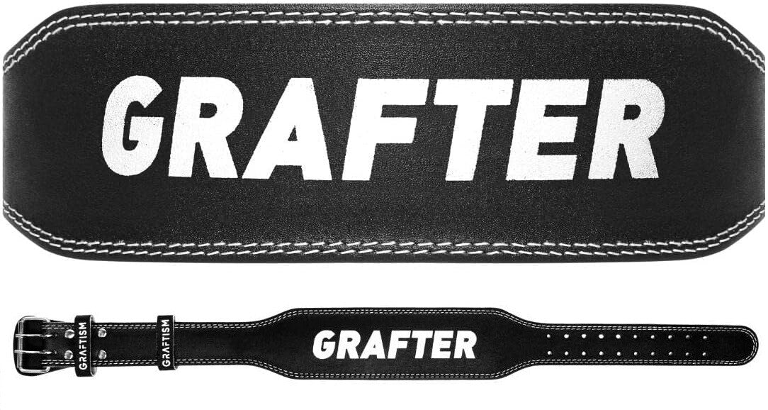 Gym Weightlifting Belt Leather Power Training Fitness Back Support 4 Inch Wide Style-3 Unbranded