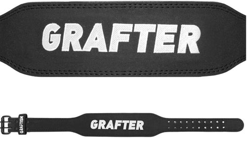 Gym Weightlifting Belt Leather Power Training Back Support 4 Inch Wide Style-5 Unbranded